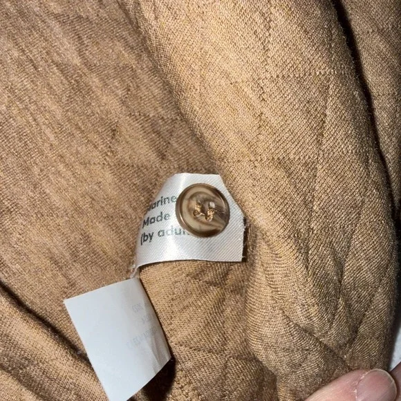 Marine Layer Shacket Men's 2xl Tan Corbet Quilted Shirt Jacket Casual Overshirt - Picture 7 of 10